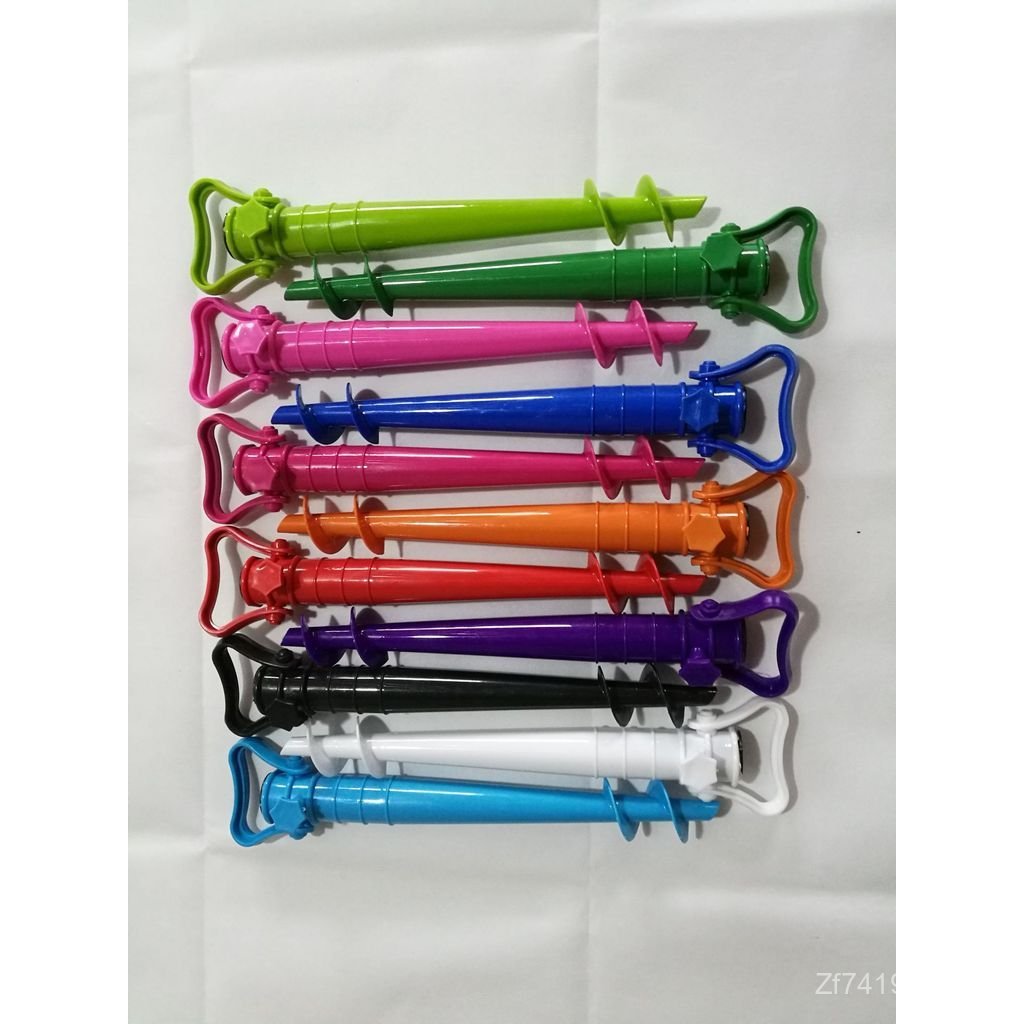 Ô Dù Ghế Bãi Biển bằng Nhựa, Phù Hợp cho Sân Vườn và Bãi Biển