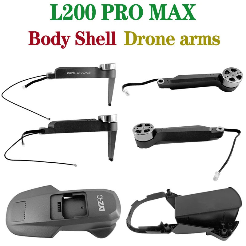L200 PRO MAX Lên Xuống Khung Bao Accessoire Drone Body RC Quadcopter Dự Phòng Drone Cánh Tay Drone D