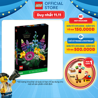 LEGO BOTANICALS 10313 Đồ chơi lắp ráp Bó Hoa Trang Trí LEGO  939 Chi Tiết  