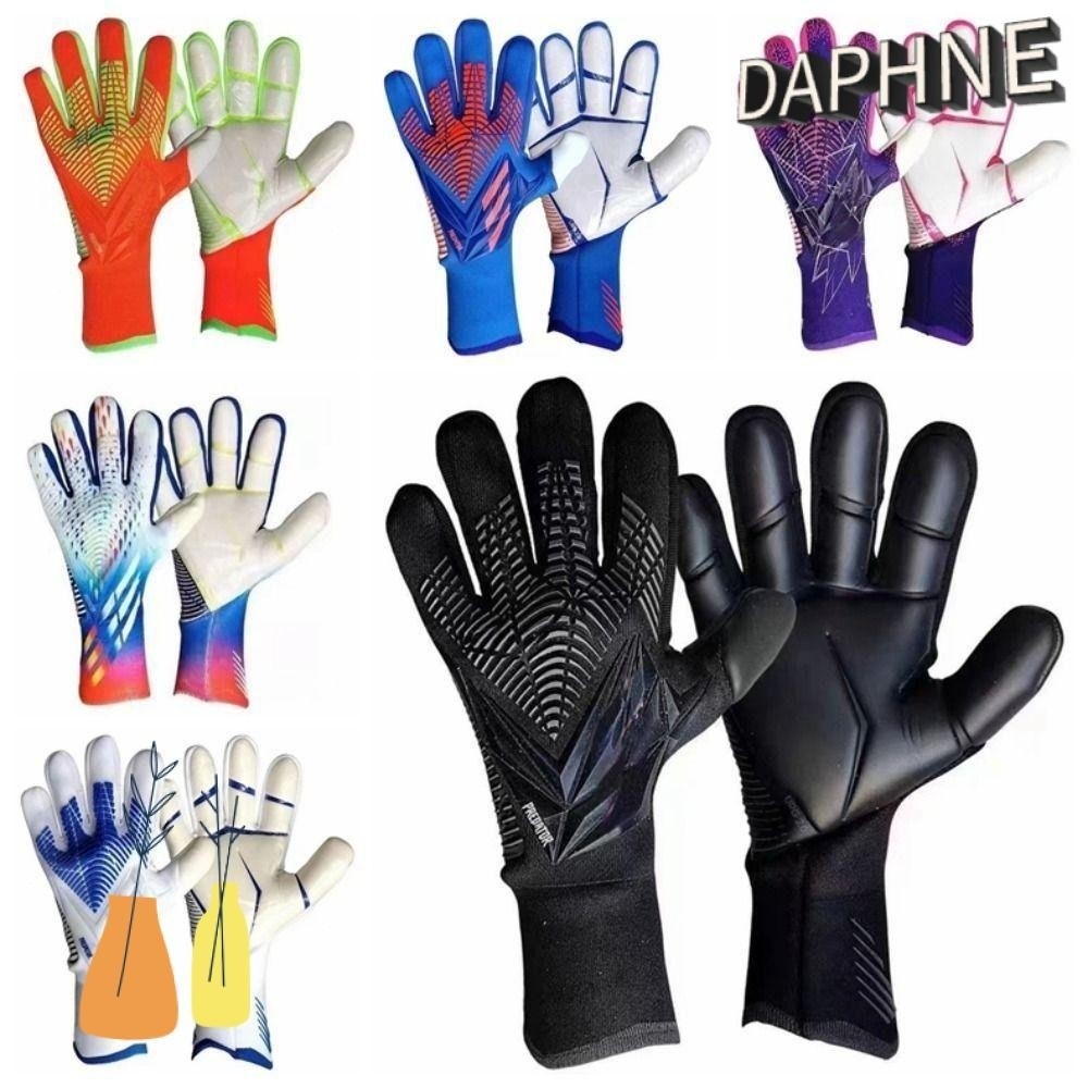 Daphs Goalkeeper Gloves Made Of Thick Rubber Finger Protection And Breathable Anti Slip Suitable For