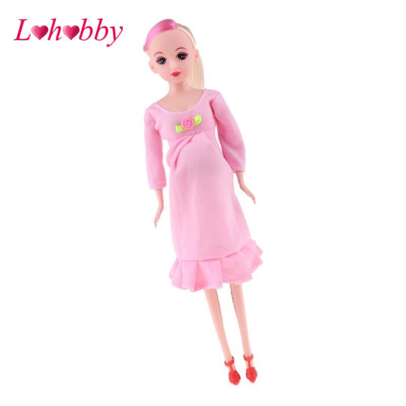 Lohobby MOM + Bộ đồ búp bê cho bé Búp bê đồ chơi Mini Baby In Belly Baby Alive Reborn #A