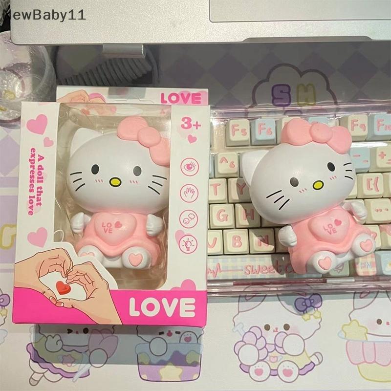 NY Hello Kitty Heart Talking I Love You Led Glowing Toy Kawaii Night Light Sanrio Đồ chơi hoạt hình 