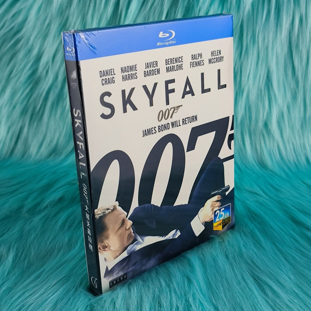 A830 Blu-ray Movie 007: Skyfall 2015 BD25 Tiếng Anh Tây Ban Nha Thái Mã Lai C0103