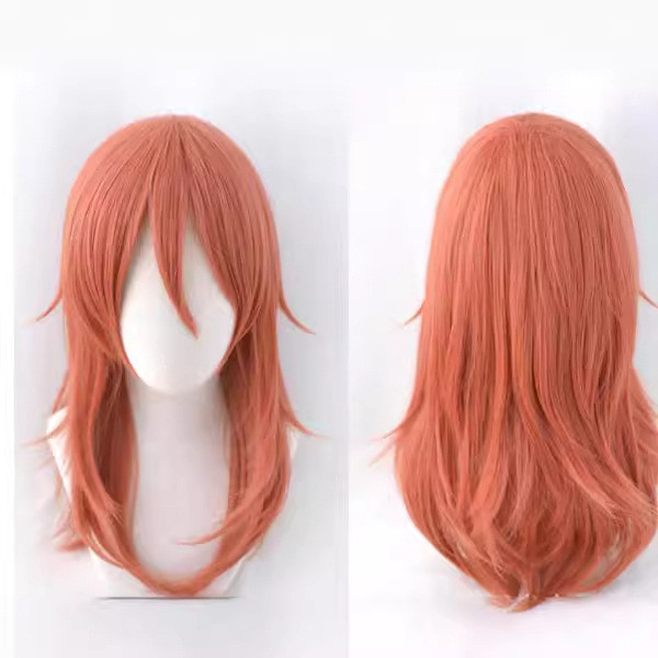 Anime Cosplay Wig Dark Orange Spiky Angel & Demon Theme