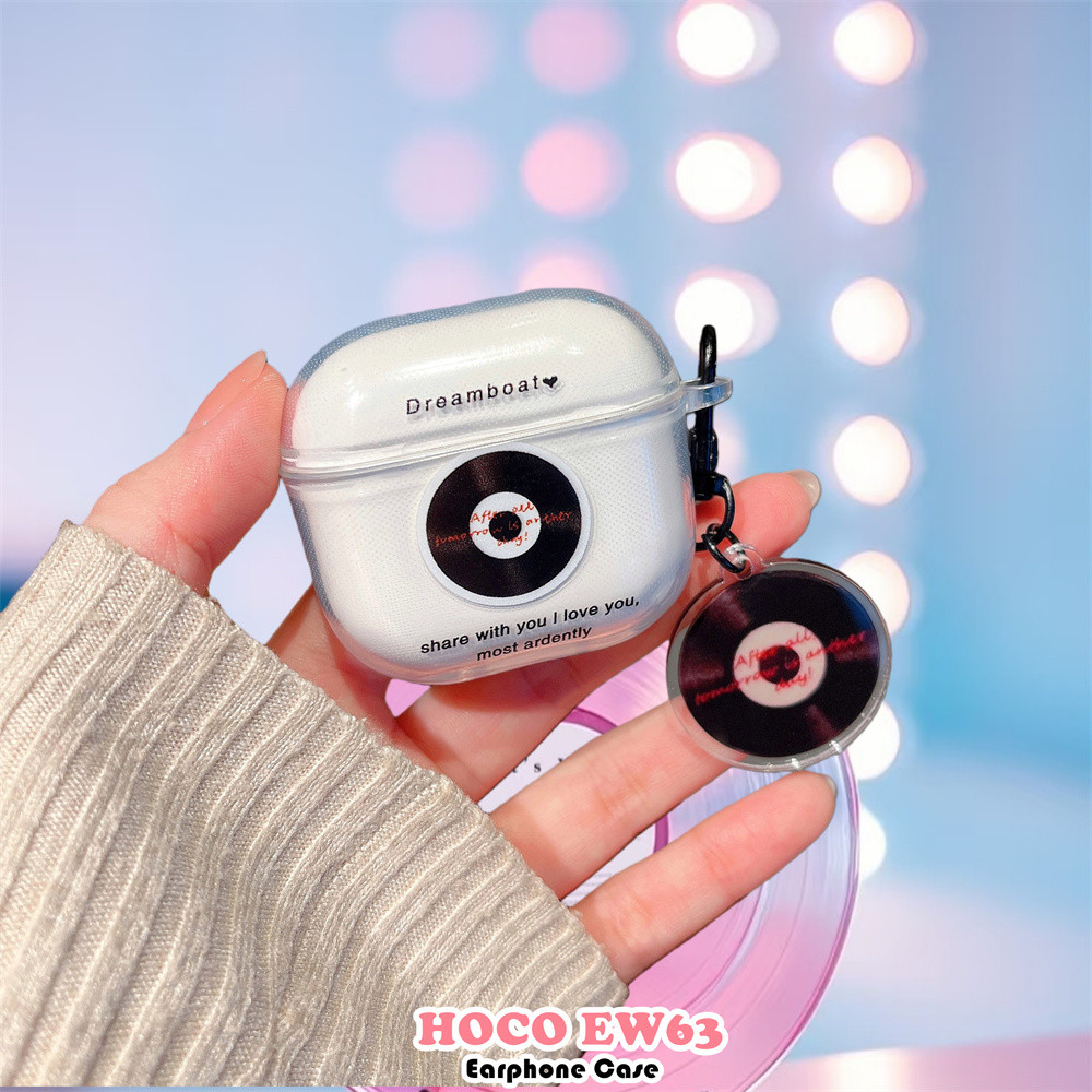 [Cung cấp trực tiếp] Dành cho vỏ HOCO EW63 Vỏ tai nghe silicon mềm hình mèo dễ thương DIY