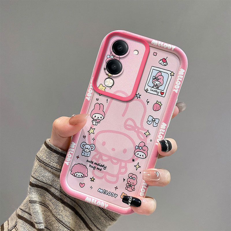 Dành Cho Vivo Y04 4G Ốp Lưng Silicon Mềm TPU Chống Sốc Ốp Lưng Điện Thoại Vivo Y04 4G