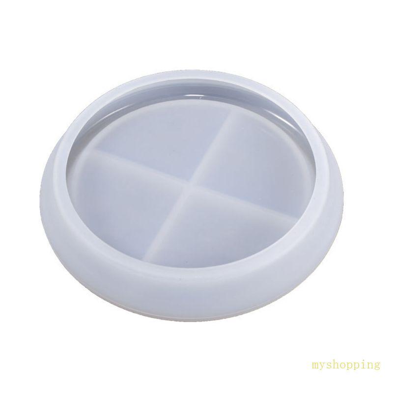 Ivy Đĩa Pha Lê Cho DIY - Khuôn Đúc Thạch Cao, Xà Phòng và Epoxy