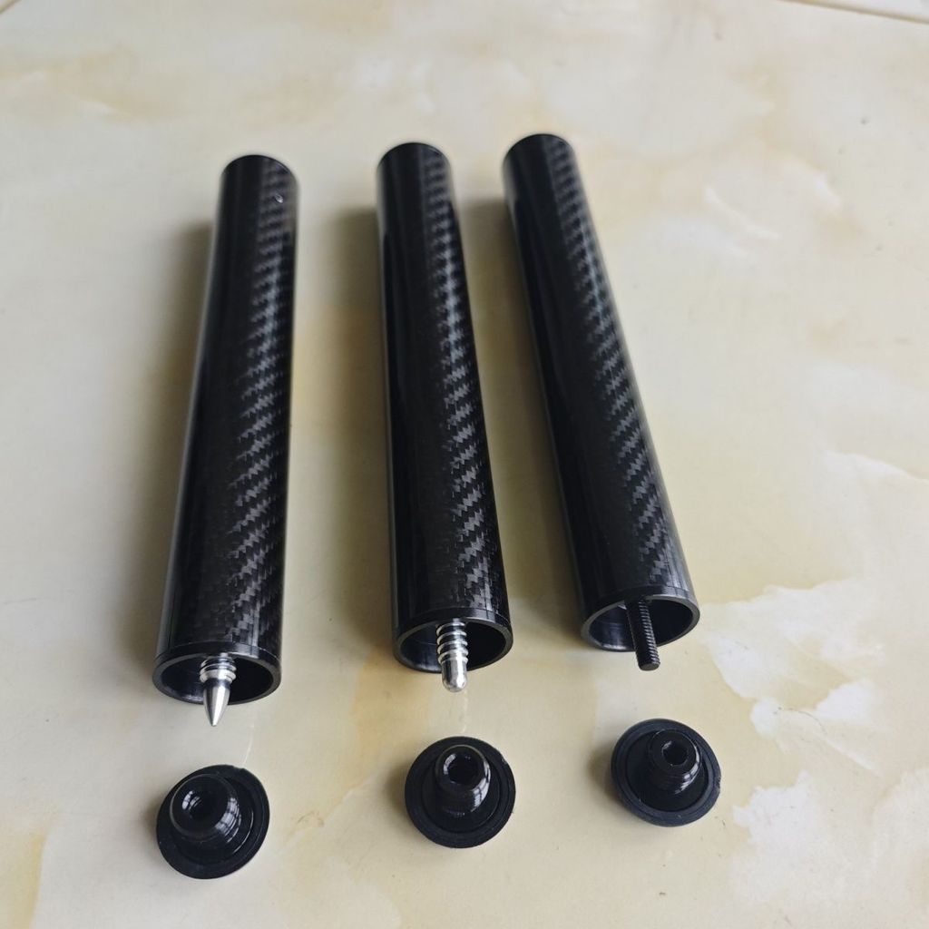 Tay lái mở rộng bằng sợi Carbon đa năng Pierre Billiard Lis Cue có phích cắm đuôi pxb6