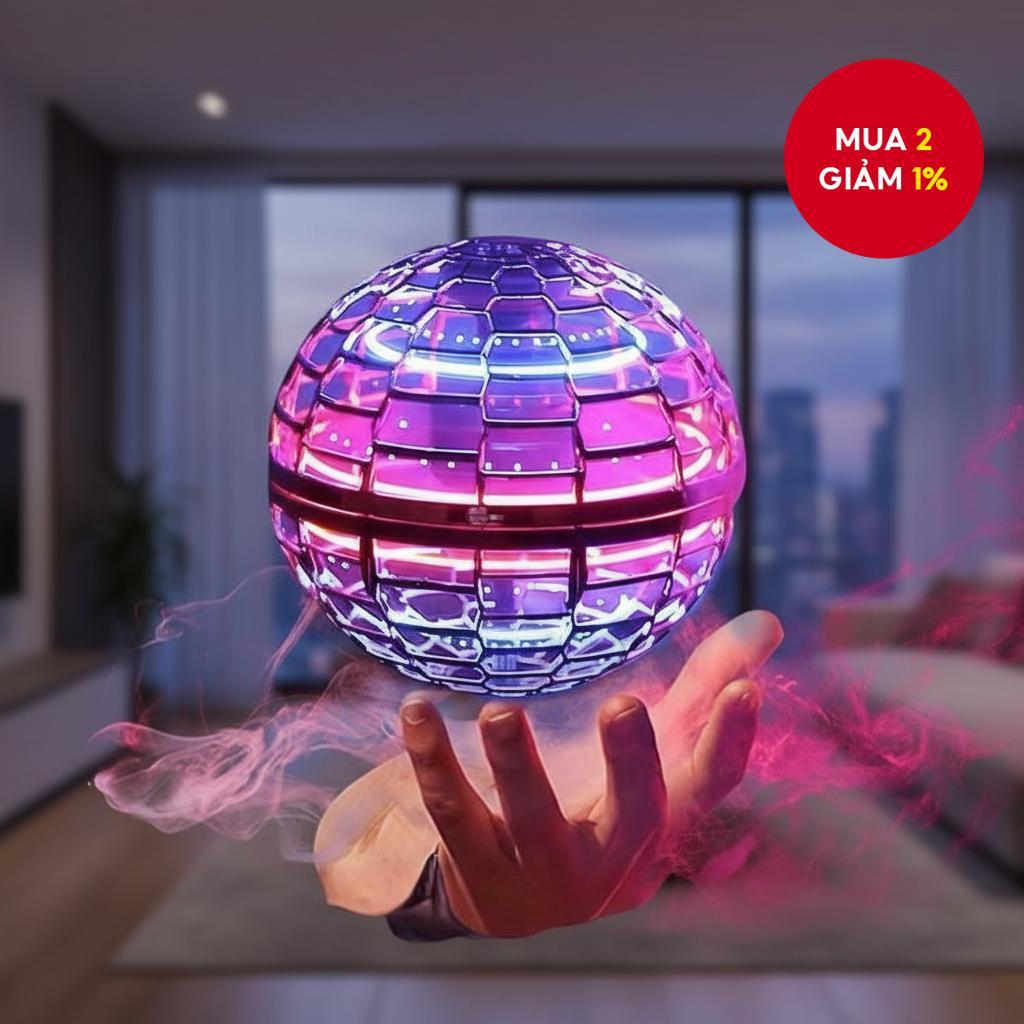 Bóng bay cảm ứng UFO cho bé trai và bé gái, đồ chơi thông minh, bóng ma thuật UFO, con quay bay cảm 