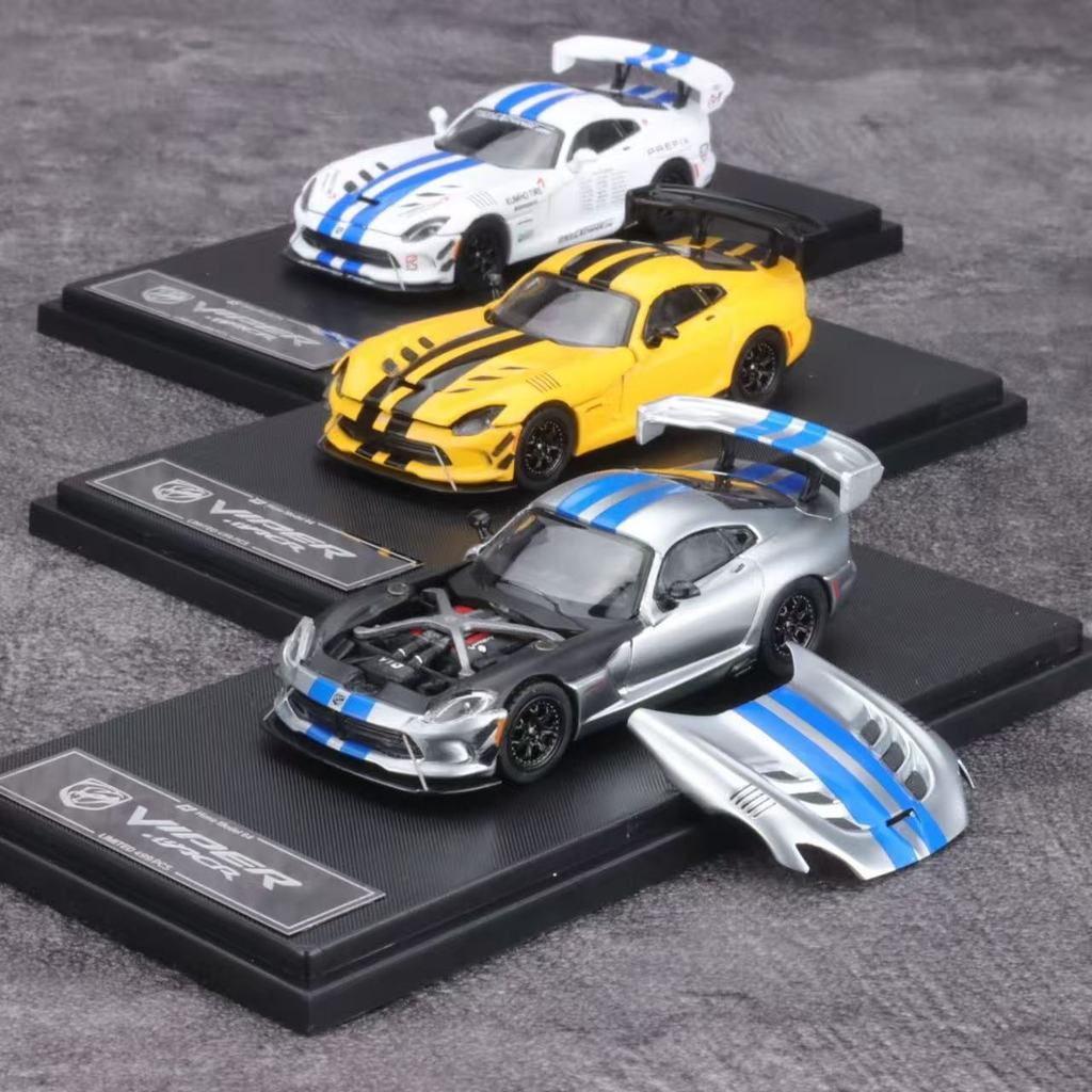 Hone Model 1/64 Dodge Viper ACR Mô Hình Xe Mô Phỏng Quy Mô Nhỏ Hợp Kim Xe Ô Tô Mô Hình Trẻ Em Bé Tra