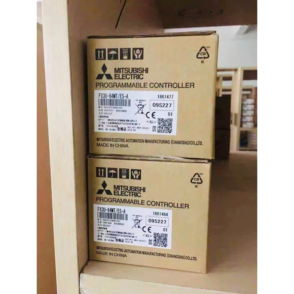 FX3U-64MT/ES-A Bộ lập trình PLC Mitsubishi FX3U-64MR/ES-A New