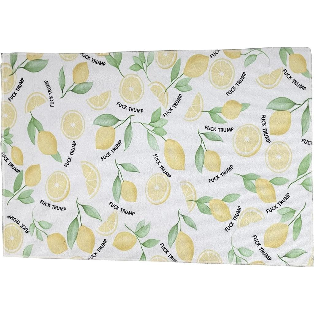 Khăn trà F * ck Trump, Khăn bát đĩa Fdt, Quà tặng chống Trump