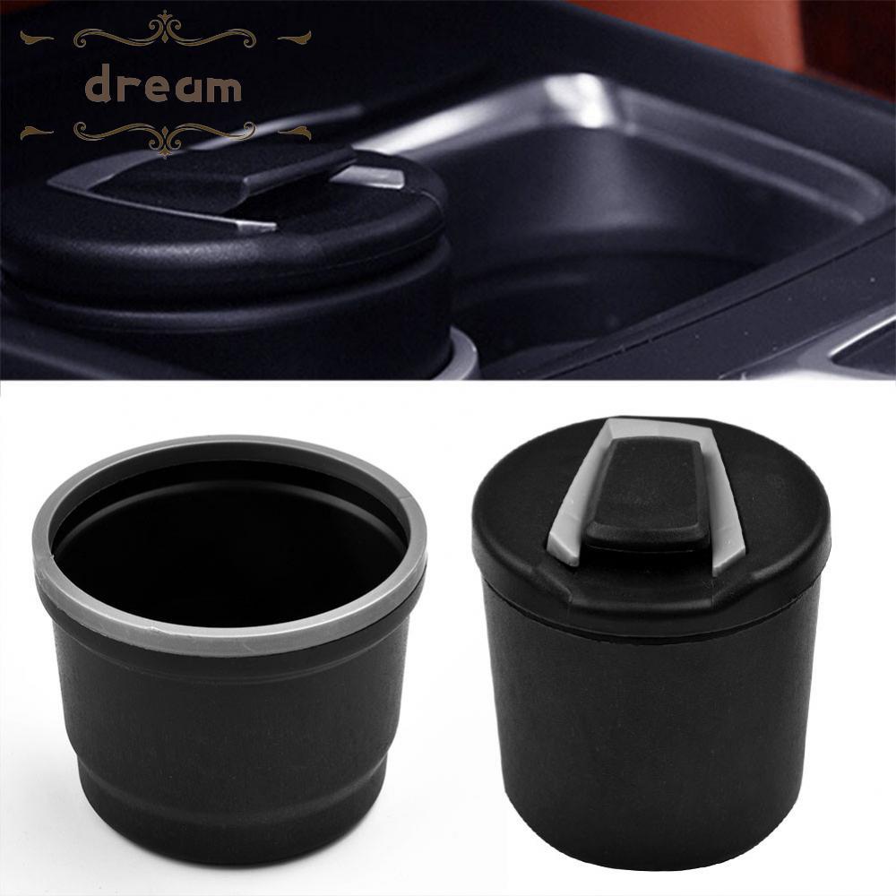 [dreamlife]Ashtray Trash For Car Cigarette Ash With Cup Holder Lamp Multi-Functional