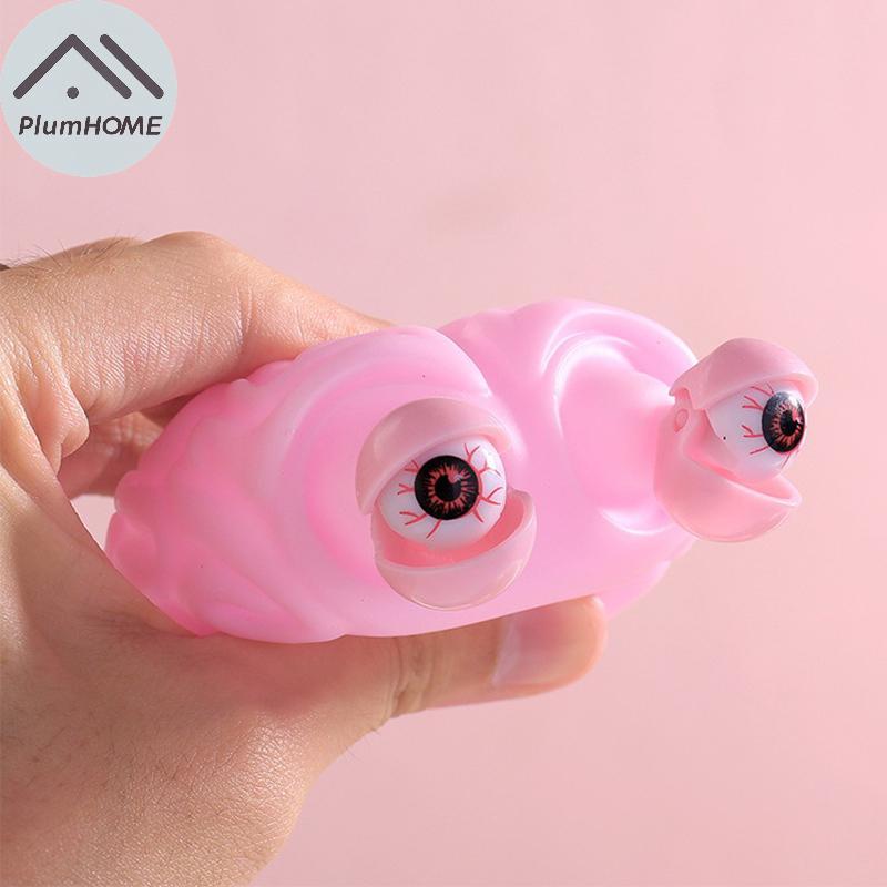 PlumHOME Chống Căng Thẳng Flippy Não Squishy Mắt ping Bóp Đồ Chơi Giảm Lo Âu Đồ Chơi VN