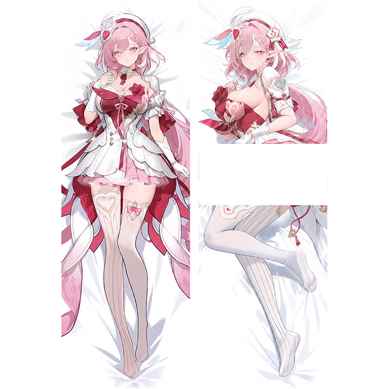 Anime Honkai: Star Rail Elysia Gối Toho Project Dakimakura Ốp Lưng Cool Boy 3D Giường Đôi Mặt Ôm Thâ