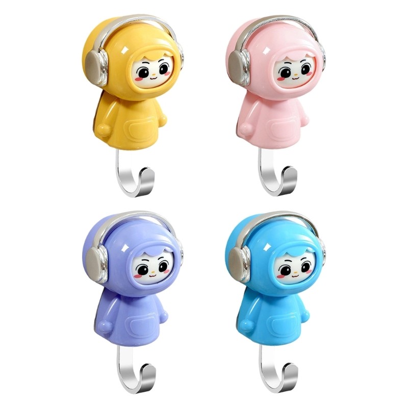 COME Funny Face Wall Mount Key Holder Móc treo trang trí thực tế cho lối vào Phòng tắm Tổ chức lưu t