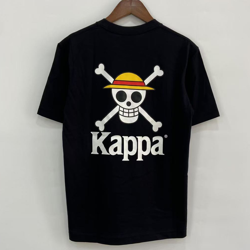 Kappa Áo Thun Nam Một Mảnh Tay Ngắn Thể Thao Plus Size Cao Cấp