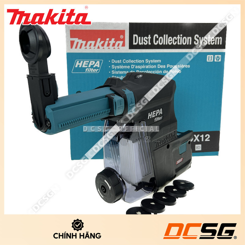 Hệ thống hút bụi DX12 cho HR001G Makita 191E53-1 | DCSG