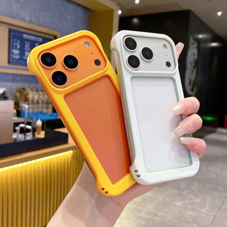 Ốp Điện Thoại Chống Sốc Không Viền Cho iPhone Air 17 16 15 14 13 12 11 Pro Max Plus X XR Xs Max 7 8 Plus