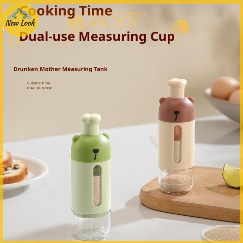 NewLook Metering Salt Shaker Push Type Salt Dispenser Salt Tank Sugar Bottle Shaker Hộp đựng muối đị