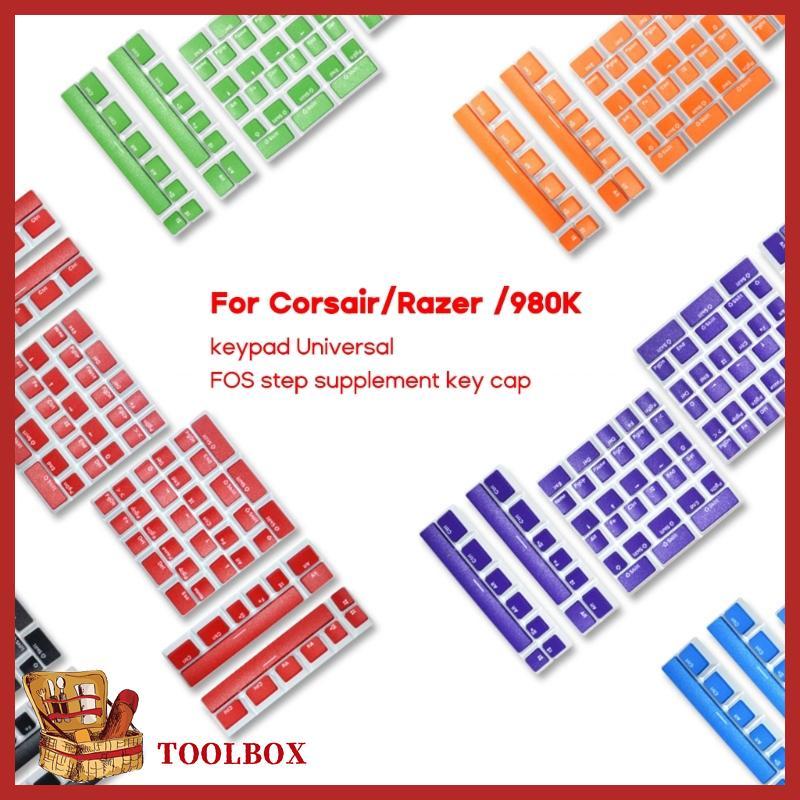 TOOLBOX 6U 6 5U Space Keycap cho K65 K95 Bàn Phím Keycap PBT Puddings Double Shot Key