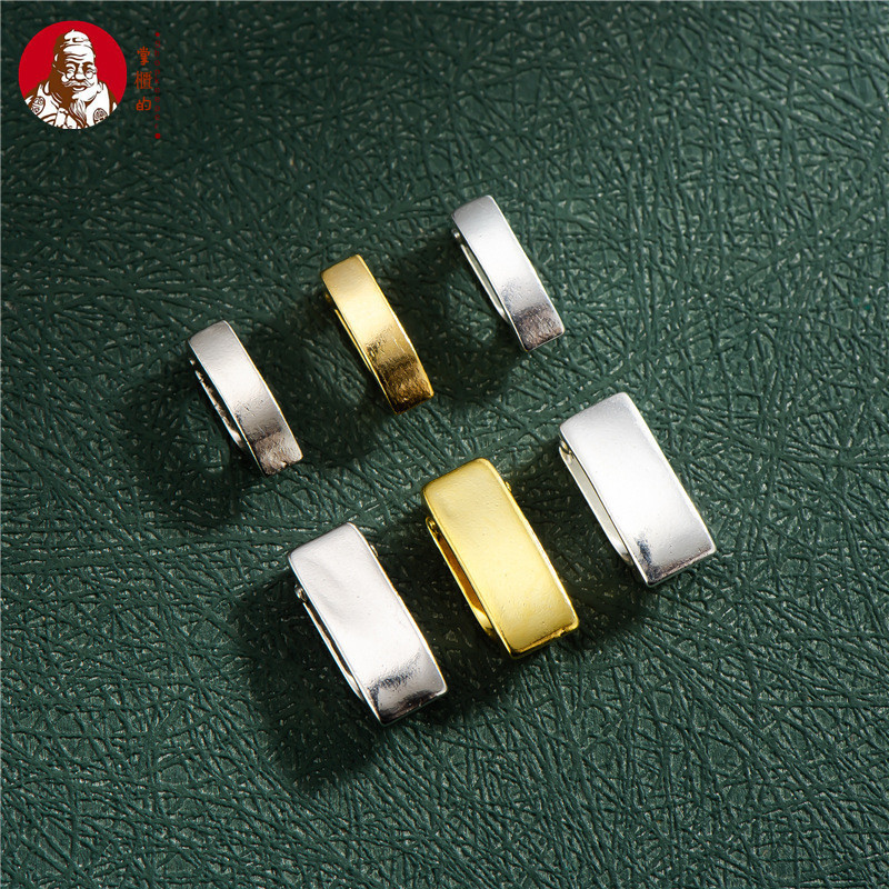 Đồng hồ khóa bạc sterling S925 - Phụ kiện thời trang DIY