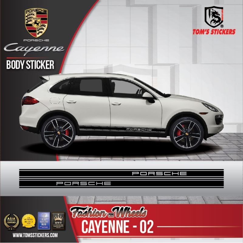 BỘ DÁN THÂN XE PORSCHE CAYENNE CAYENNE - 02