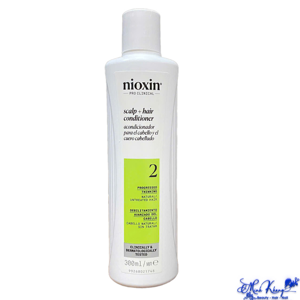 Dầu xả chống rụng tóc Nioxin System 2 Conditioner 300ml ( Natural Hair ) [ MK ]