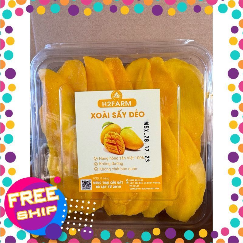 Xoài Sấy Dẻo H2farm - Đặc sản Đà lạt nhà H2farm