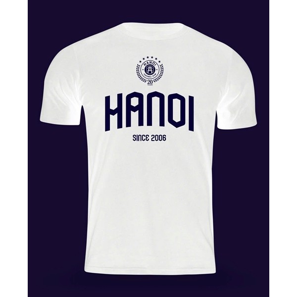 Áo T-shirt di chuyển CLB Hà Nội màu trắng