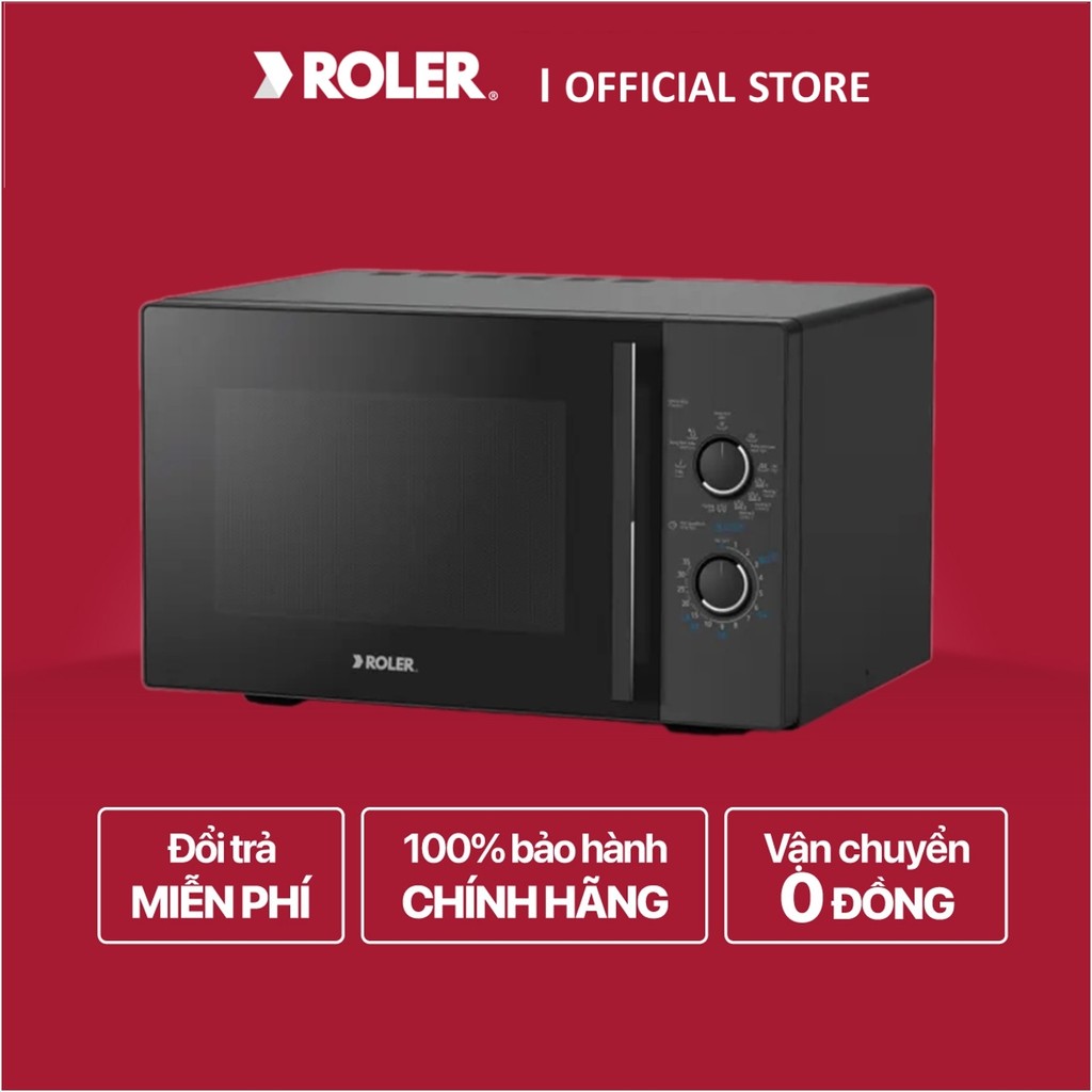 Lò vi sóng có nướng Roler RM-3217G 25L, Đen