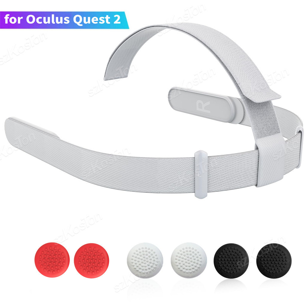 Dây đeo đầu cho tai nghe Oculus Quest 2, Dây đeo đầu thay thế chính hãng Tương thích với Meta Quest 
