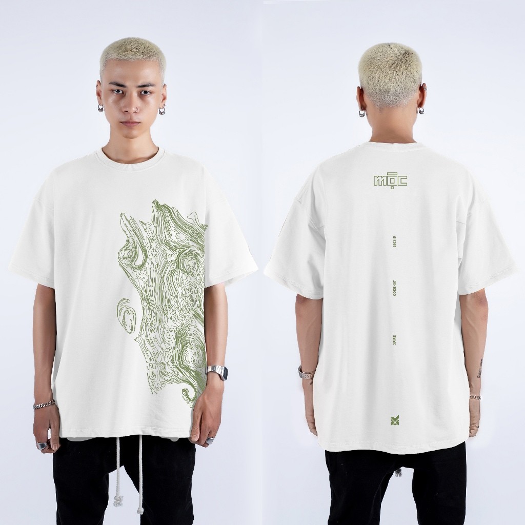XFIRE MỘC TSHIRT IN WHITE