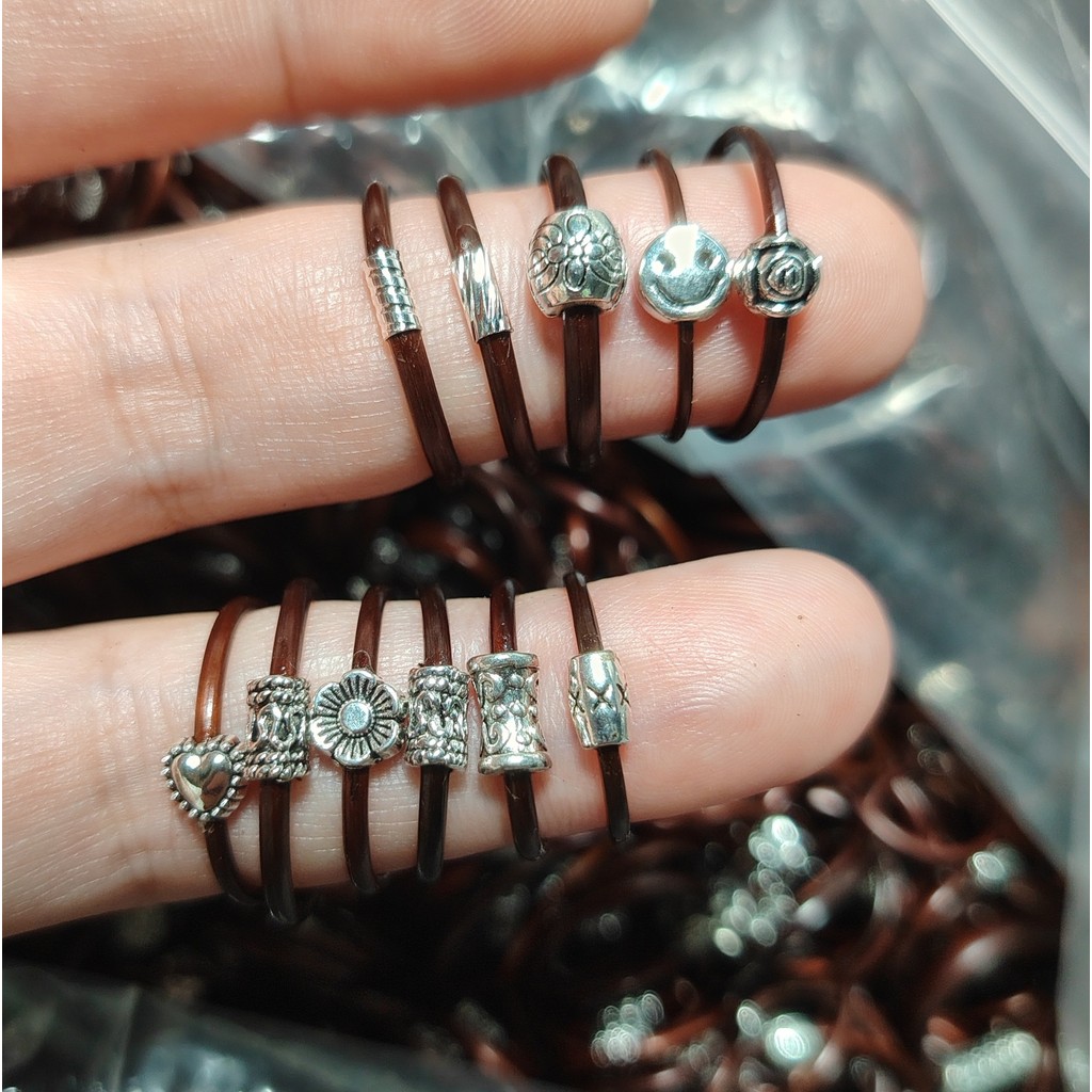 Tây Tạng Ran Wild Chicken Blood Vine Ring Yipin Series Stall Night Market