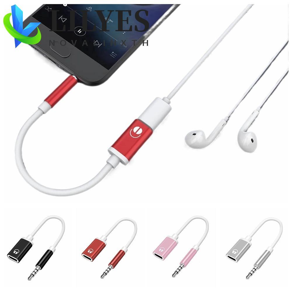 Bộ chuyển đổi giắc cắm LILYES Type-C sang 3,5 mm, Bộ chuyển đổi nam Type C 3,5 mm Type-c nữ 3,5 mm, 