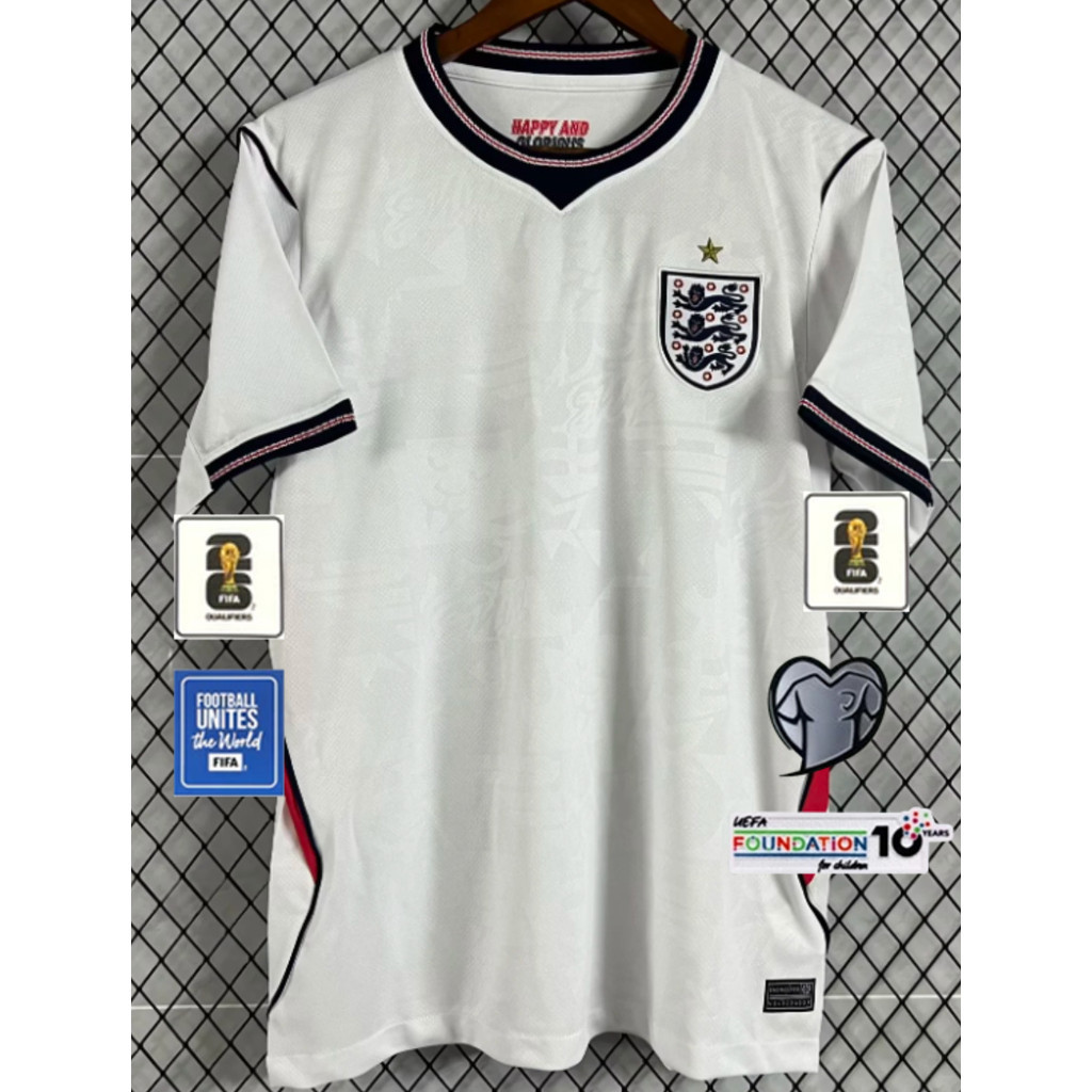 Áo bóng đá sân nhà AAA + 2025-26 England S-4XL