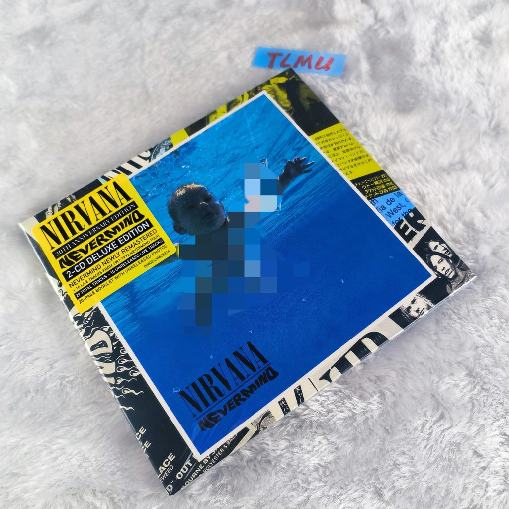 J314 Thương Hiệu Mới Nirvana Nevermind 2CD Album Deluxe Edition 30Th Anniversary 2021 Rock C0103