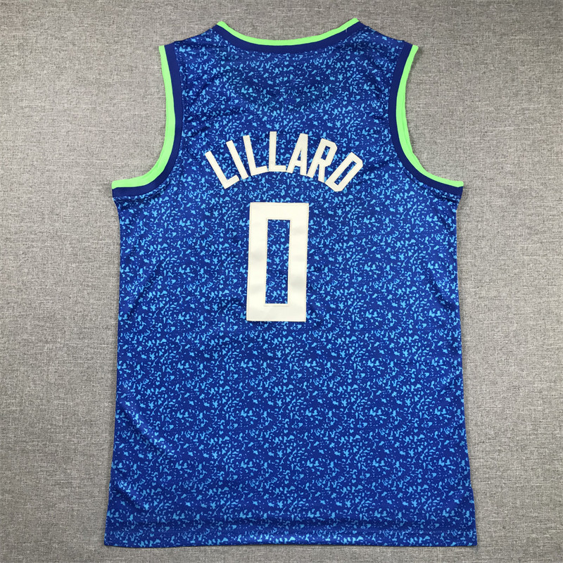 2024 ❈ ❈ ❈ 0 ❈ ♤ ❈ ✷ ◈ LILARD MILWAUKEE BÓNG GÓI JERSEY NAM