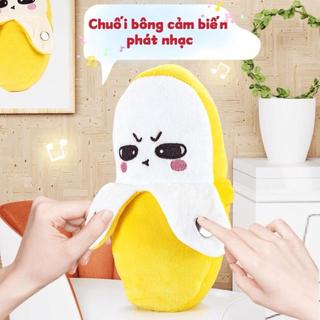  Chuối Bông Cảm Biến Phát Nhạc Piano Nhạc Trống Đồ Chơi Âm Nhạc Tương Tác Cảm Biến Đồ Chơi Độc Lạ Thú Vị Món Quà Tặng 