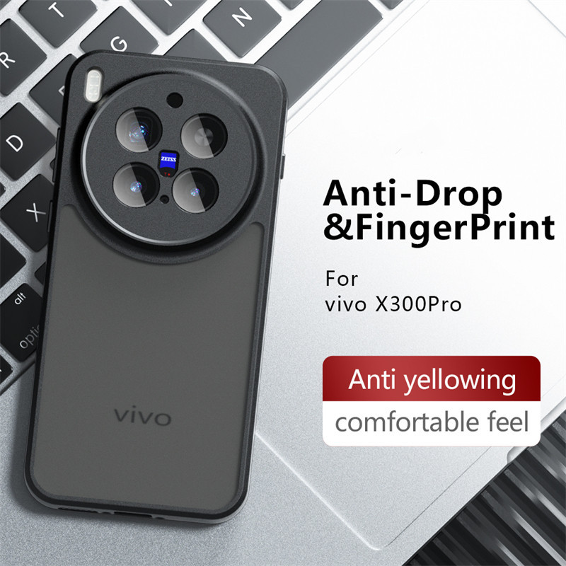 Ốp điện thoại mờ mờ cho Vivo X300 Pro Matte PC Full Back Cover cho Vivo X300 Pro Case cho Vivo X300 
