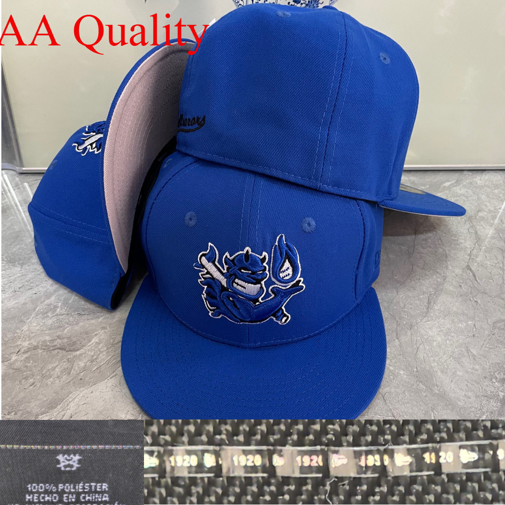 Hellrazors Blue Devil 59FIFTY - Mũ mỏng thời trang, phù hợp Hip Hop