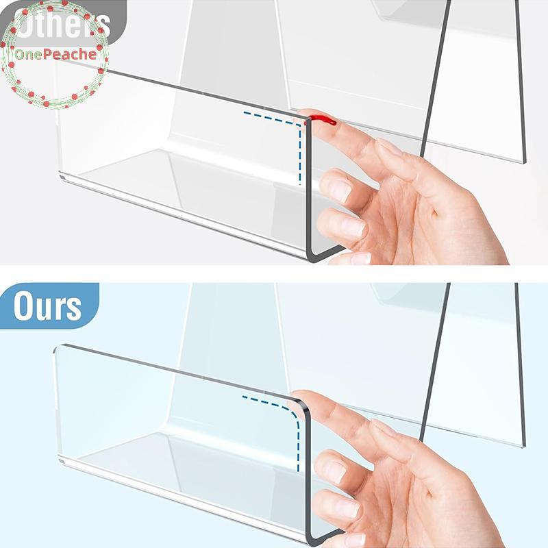 OnePache Comic Book Display Acrylic Book Display Holder Comic Book Frame Clear Laptop Stand Tạp Chí 