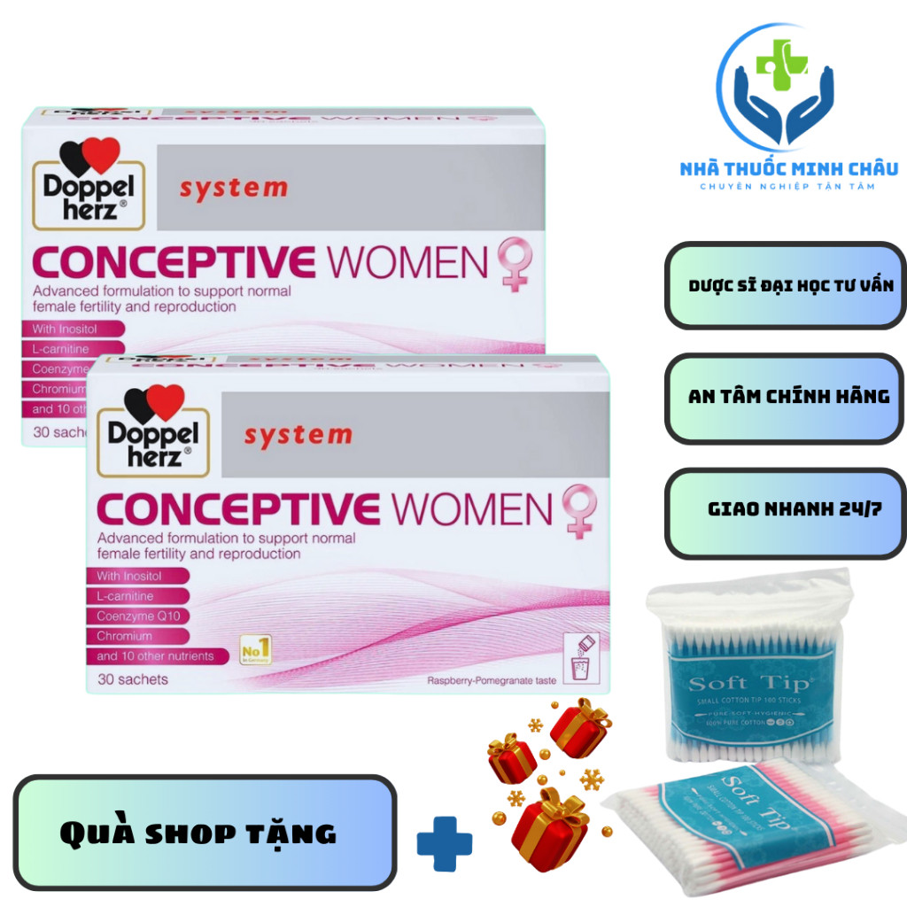 [CHÍNH HÃNG] Men Conceptive Women tăng chất lượng trứng ở phái nữ .