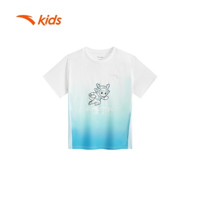 ANTA KIDS Áo Phông Thể Thao Ngắn Tay Bé Trai 3525B9105