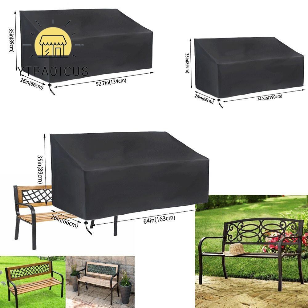 YURUYI Outdoor Furniture Cover Durable UV Protection Garden Chair Dustproof Cover