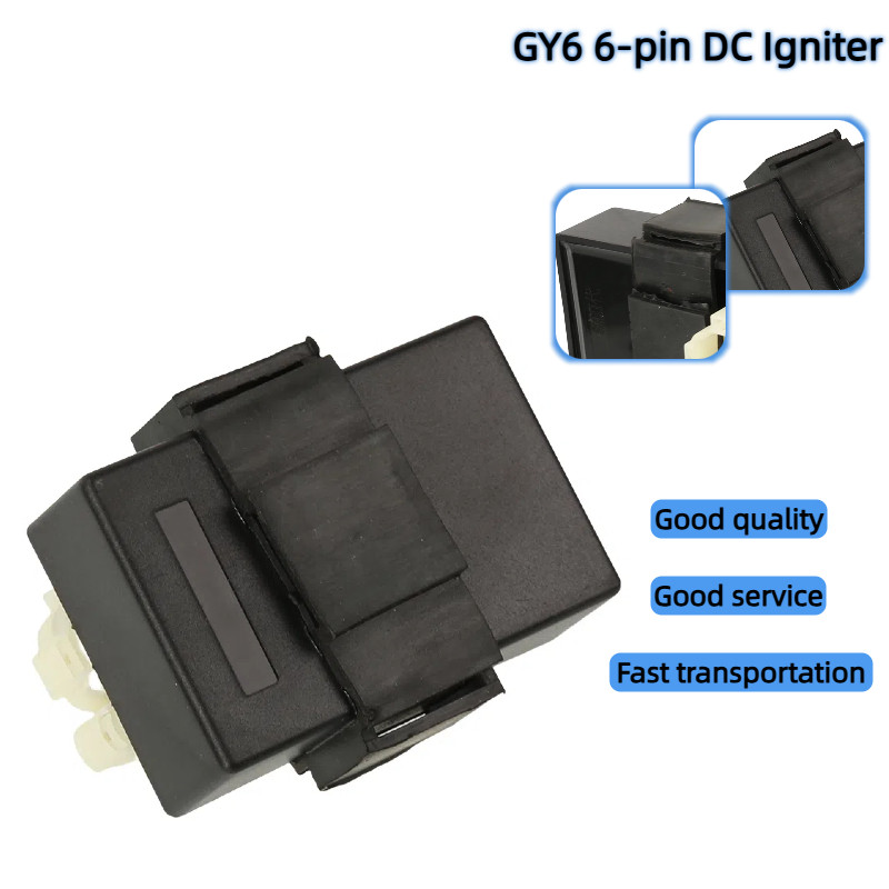 6 Pins DC Ignition CDI Box 12V For GY6 50 60 80 100 125 150 175 200 250CC Engine Universal Scooter A