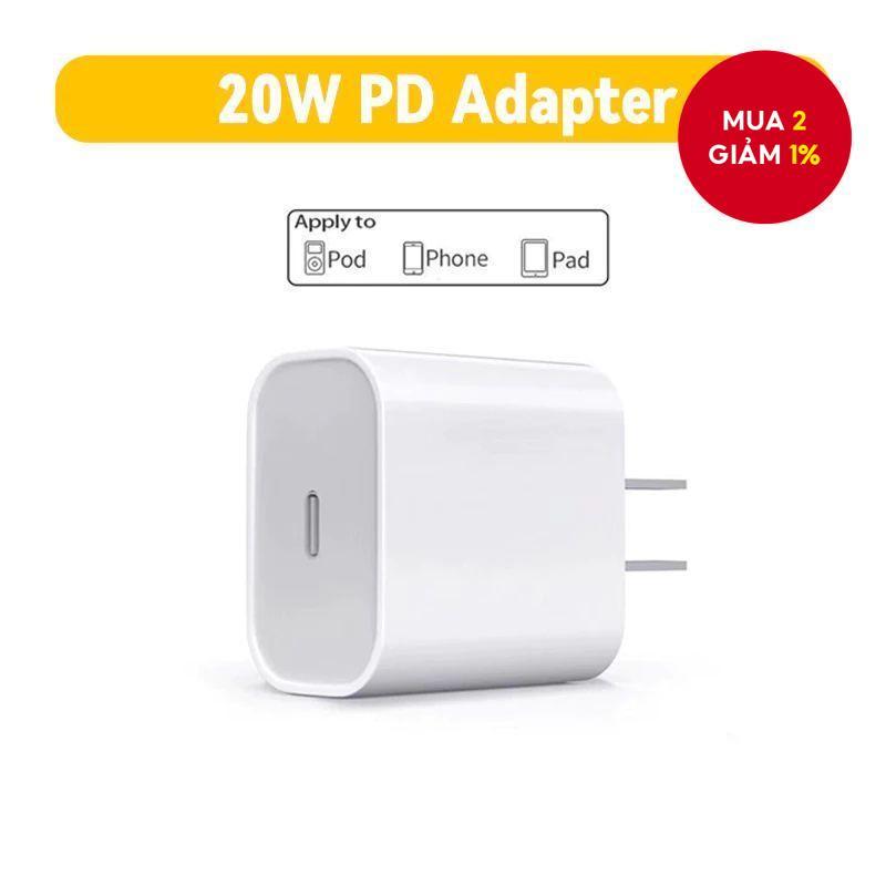 Bộ sạc nhanh 20w Pd, dành cho Iphone / Ipad / Apple Watch 16 / 15 / 1413 / 12 / 11 / 10 / 8 / X / XR