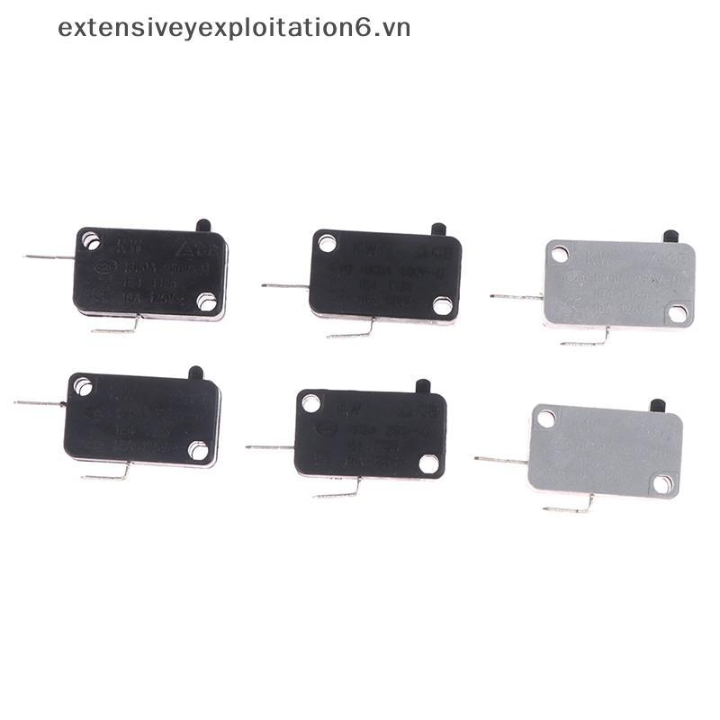 # expen # 2 Chiếc KW16 (5) Cửa Lò Vi Sóng 250VAC Micro Thường Mở Thường Đóng Cửa Công Tắc Interloc.