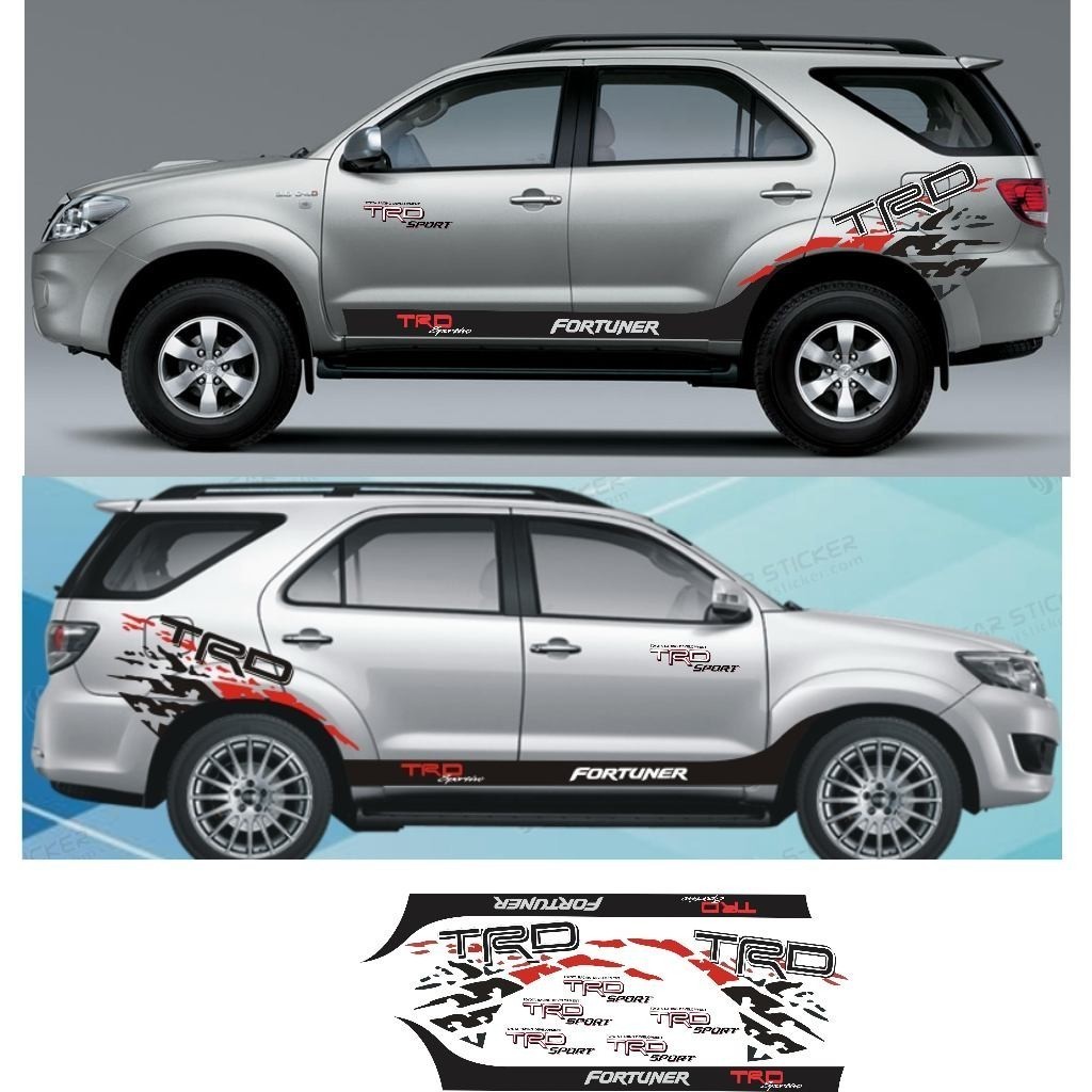 Tem sườn xe toyota fortuner, tem xe 7 chỗ tem các dòng ford everest, mitsubishi, tem xe ford đẹp