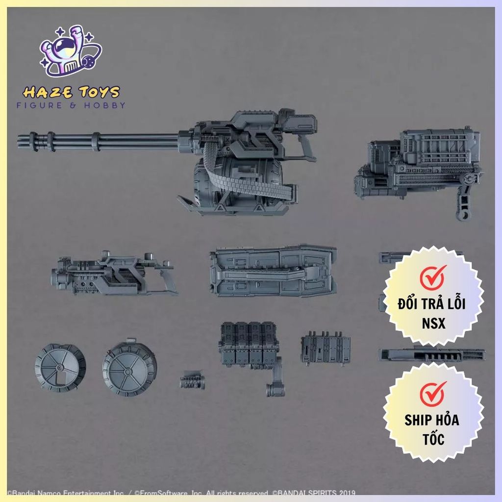 Mô hình phụ kiện Bandai 30MM Option Parts Set ACVI Weapon Set 04